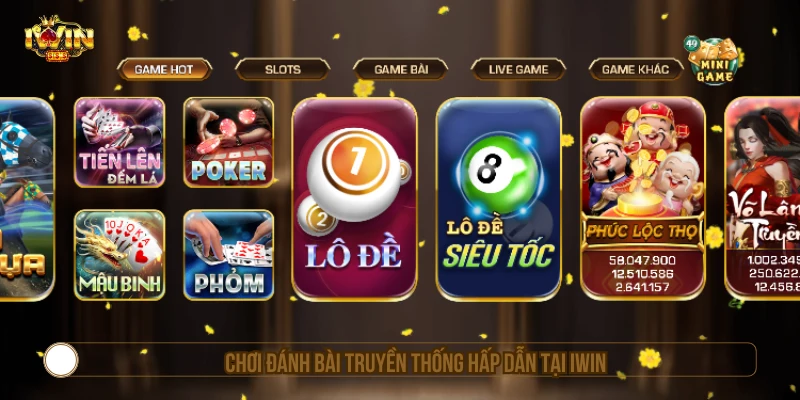 IWIN - Link Vào IWINCLUB, Tải App IWIN Club Mới Nhất Nhóm game bài truyền thống tại IWIN