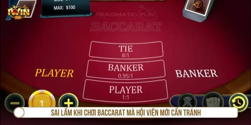 Baccarat Online - Luật Chơi Và Sai Lầm Cần Tránh Sai lầm khi chơi baccarat mà hội viên mới cần tránh