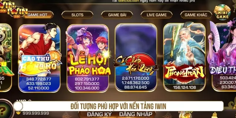 So Sánh Iwin Với Sunwin - Đâu Là Lựa Chọn Phù Hợp? Nhóm người dùng phù hợp với nền tảng IWIN